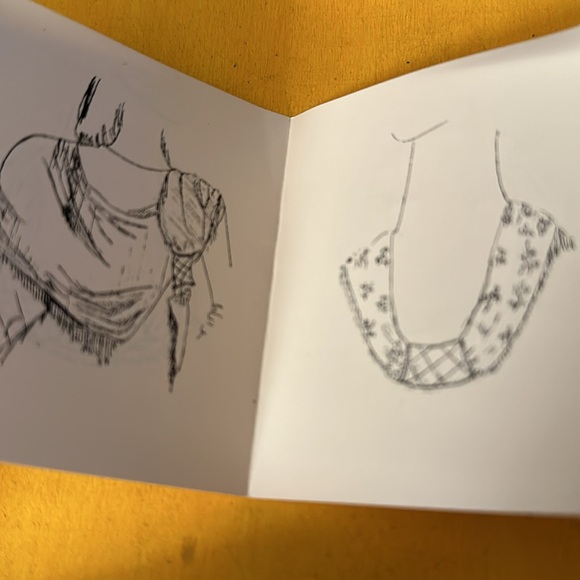 New Pair of Gold Ann Cahill Scarf Tubes - Picture 8 of 8